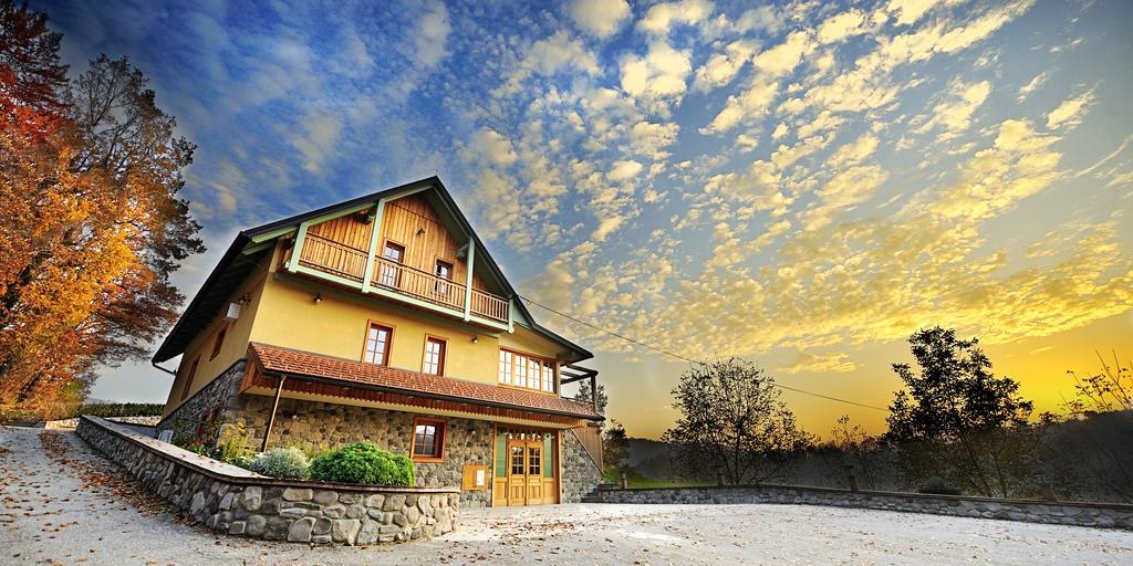 Villa Les With Hot Tub & Sauna Brežice Exteriér fotografie