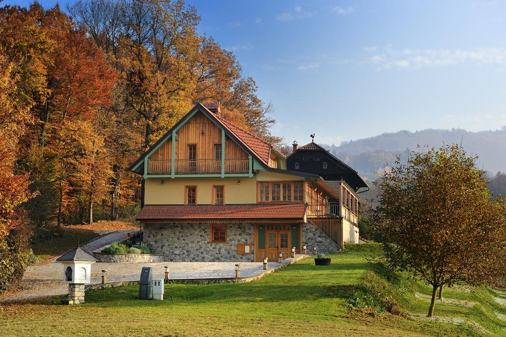 Villa Les With Hot Tub & Sauna Brežice Exteriér fotografie